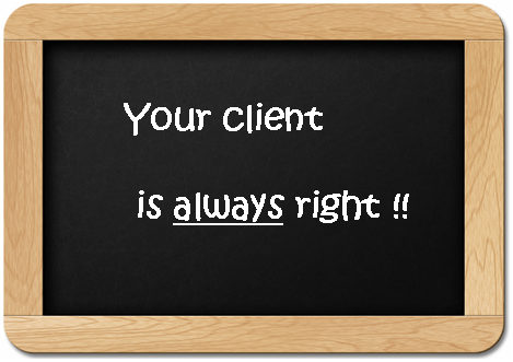 client-always-right