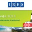 Sondaj IRES: “Vacanţe 2011 – Comportamente şi obiceiuri”