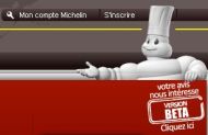 Michelin a lansat în Franţa versiunea beta a site-ului restaurantelor