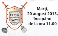 9 bucătari concurează marți, 20 august, la Finala Arena Bucătarilor 2013