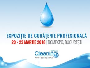 Începe Cleaning Show 2018, singura expoziție de curățenie profesională din România