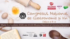 Congresul Național de Gastronomie și Vin revine cu a doua ediție
