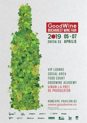 Sute de vinuri de la crame de top și evenimente în premieră la GoodWine 2019