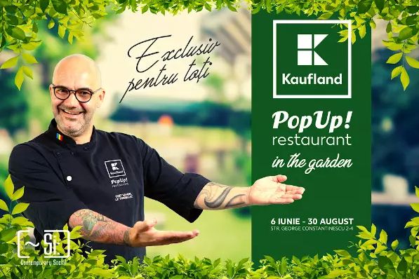 Kaufland relansează conceptul de Pop-up Restaurant în aer liber