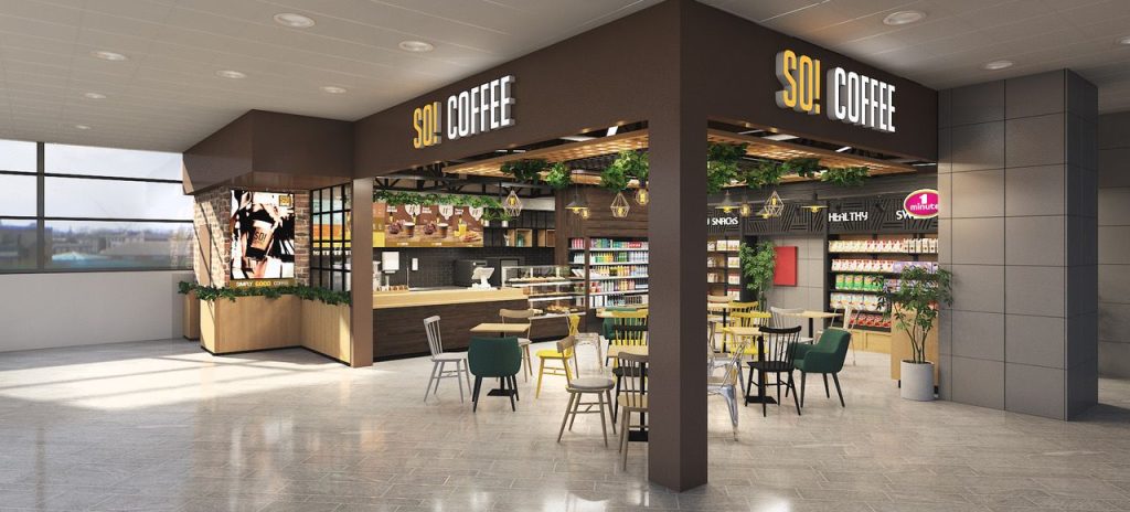 Lagardère Travel Retail deschide cea mai mare cafenea sub brandul So!Coffee, în Aeroportul Internațional Avram Iancu – Cluj