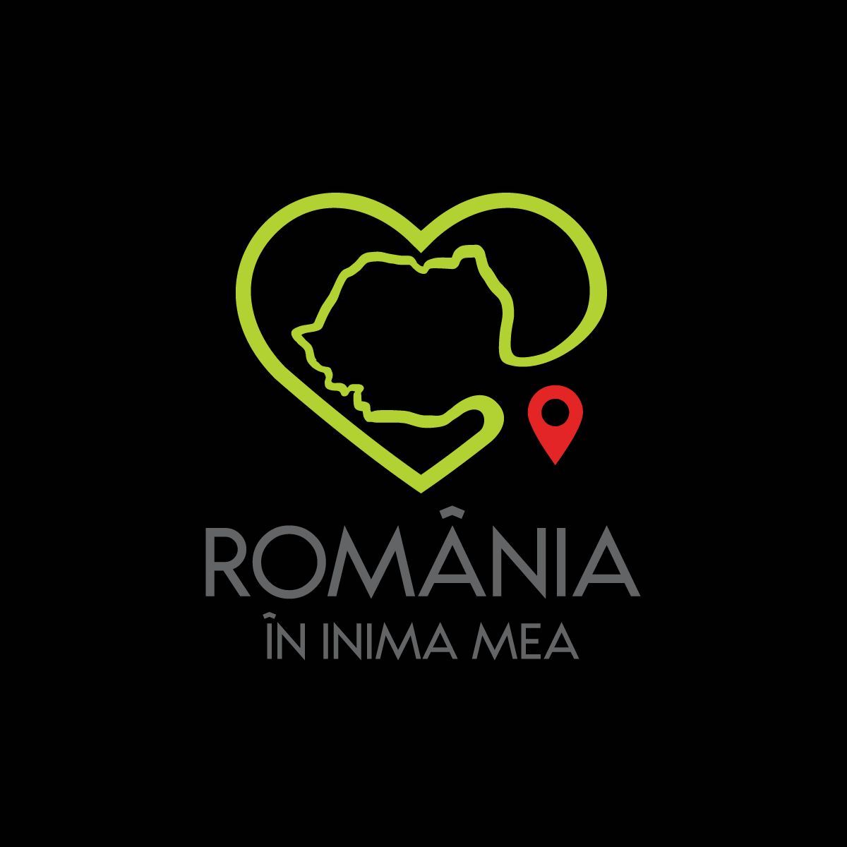 Logo Romania in inima mea
