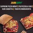 Subway lansează meniu nou, de inspirație italiană