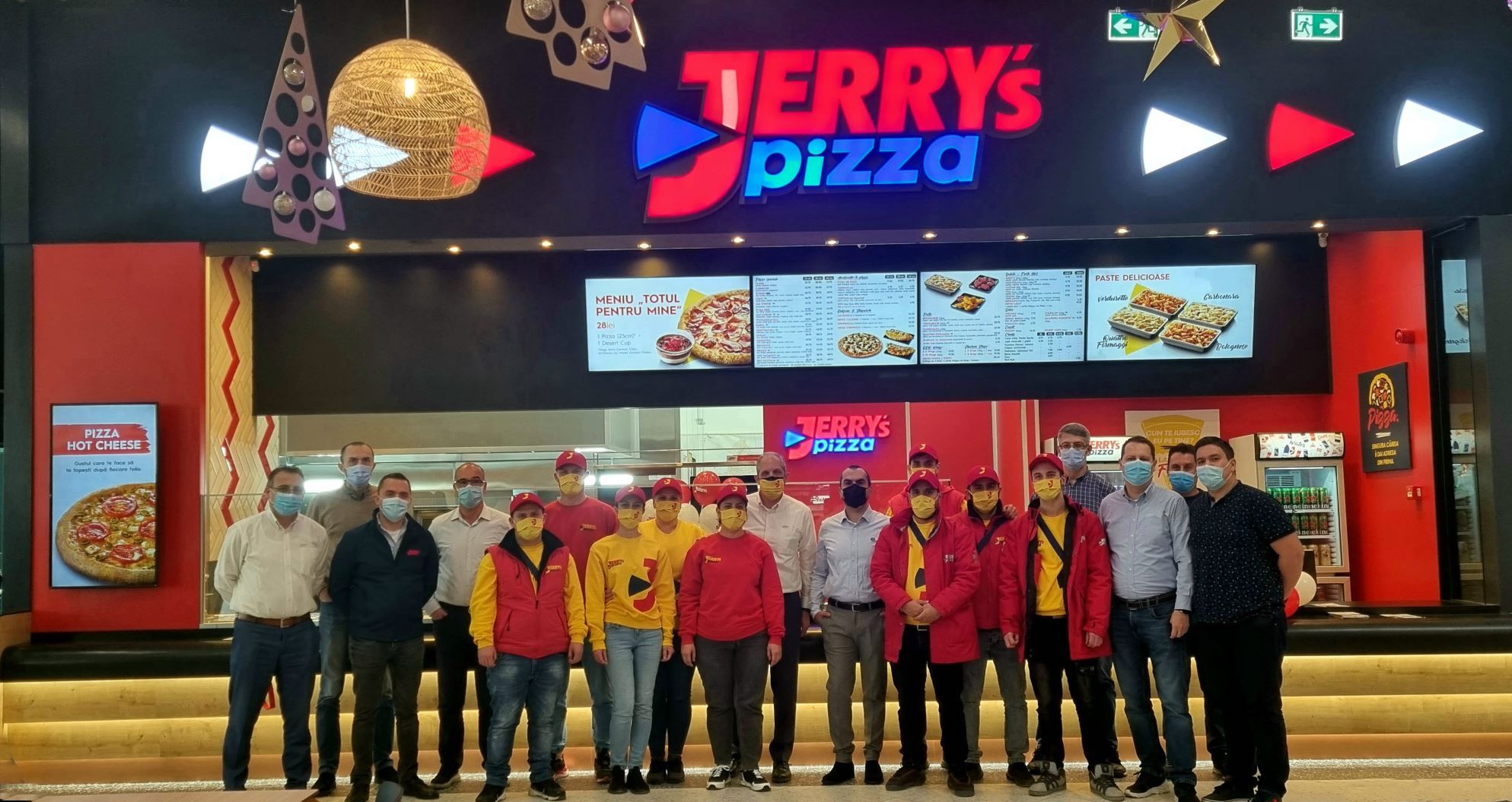 Jerrys Pizza deschide a doua unitate din Ploiesti in urma unei investitii de 160.000 de euro