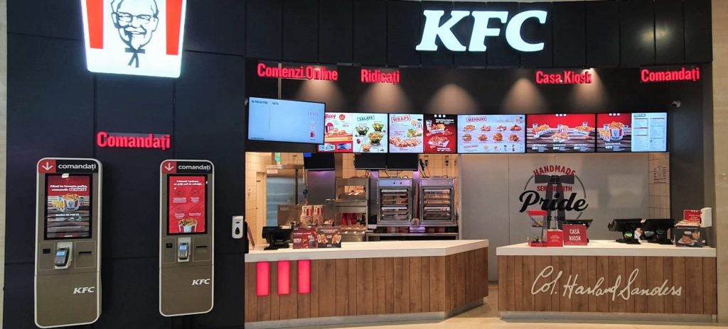 Un nou restaurant KFC, în Colosseum Mall din București