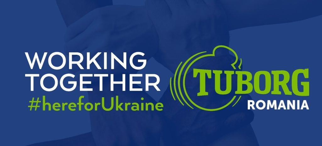 Tuborg România oferă locuri de muncă și cazare familiilor refugiate din Ucraina