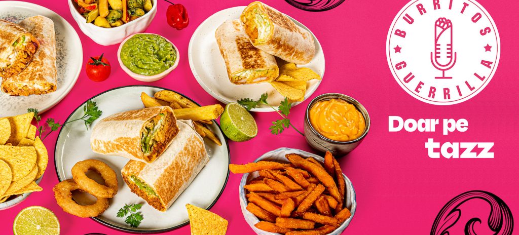 Tazz lansează brandul virtual Burritos Guerrilla