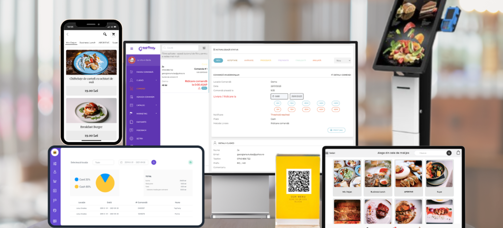 TapTasty: Un Sistem Complet pentru Restaurante