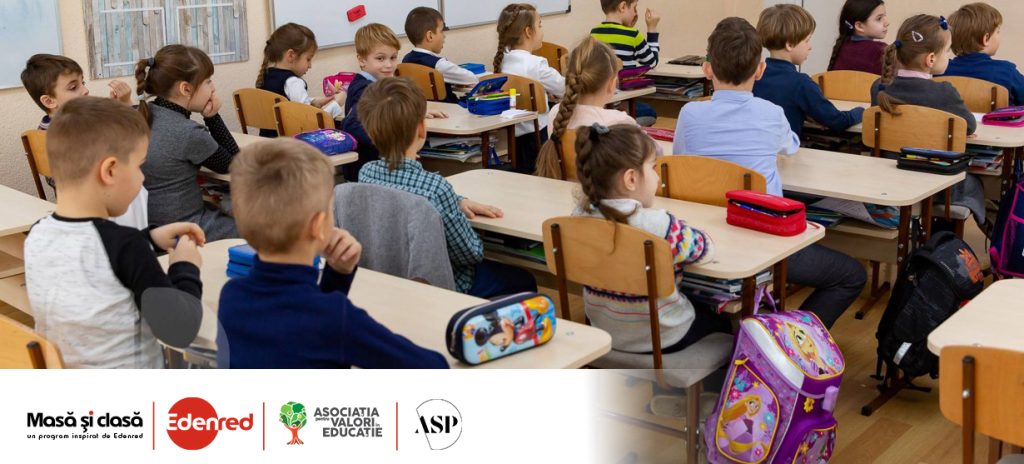 „Masă și clasă”, un proiect de educație și îmbunătățire a calității meselor oferite elevilor