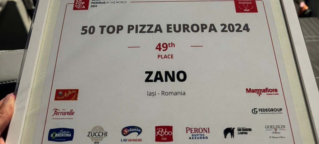 Iașul pune România pe harta celor mai bune 50 de pizzerii din Europa