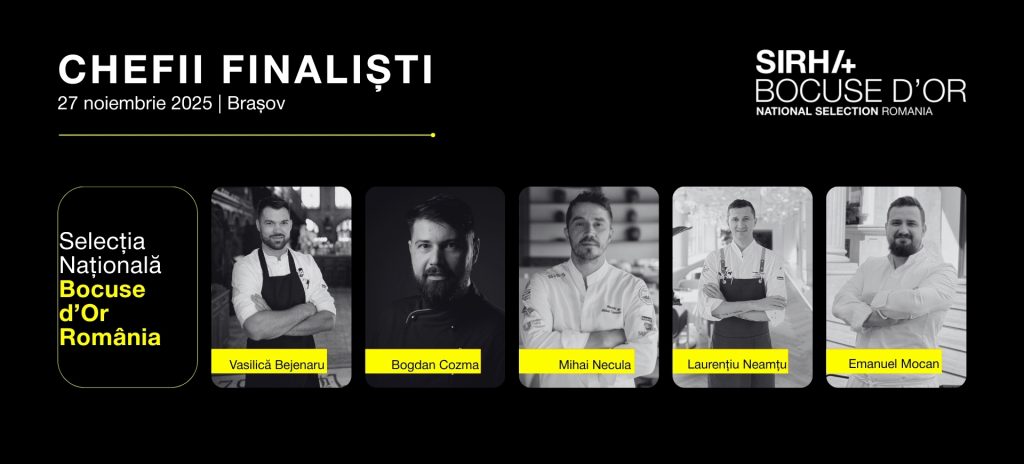 Cinci echipe concurează pentru selecția națională la Bocuse d’Or Europe 2026