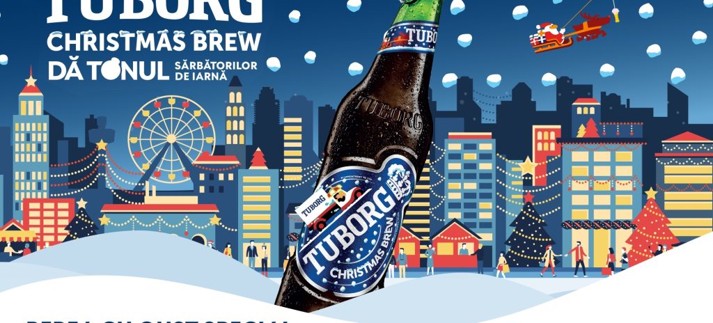 Berea sărbătorilor de iarnă, Tuborg Christmas Brew, dă startul sezonului festiv 2025