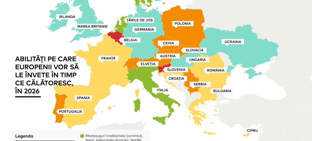 Jumătate dintre europeni vor să învețe ceva nou atunci când merg în vacanță