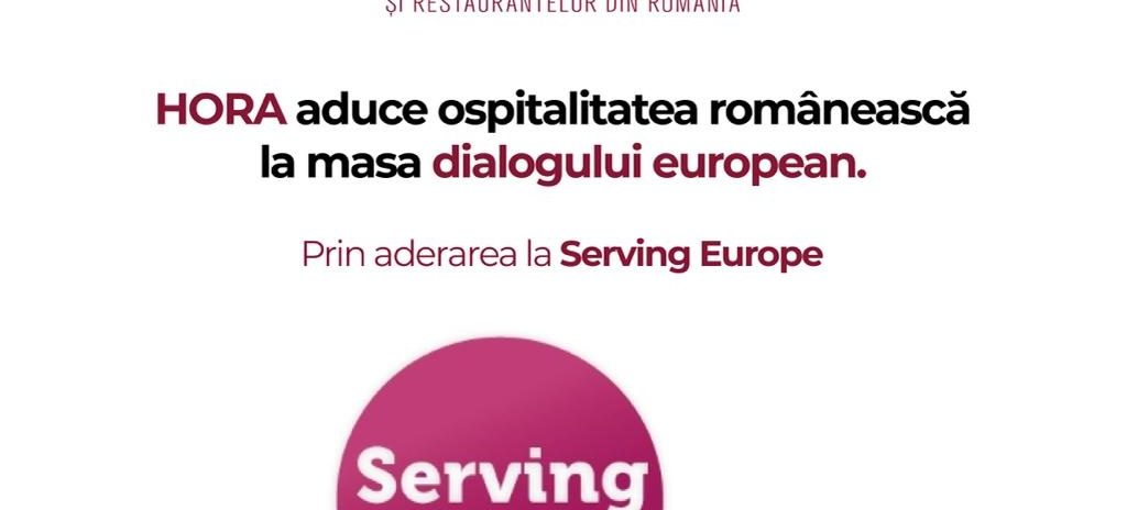HORA aderă la Serving Europe