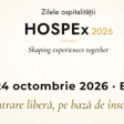 HOSPEx 2026 aduce la Brașov profesioniști din industria ospitalității